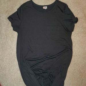 2xl Grey Lularoe Tshirt Dress with Pocket